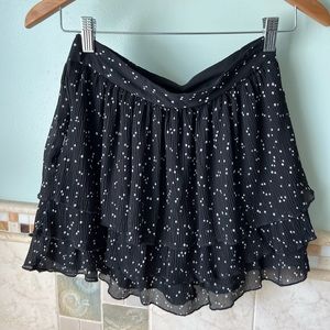 Zara polka dot skort